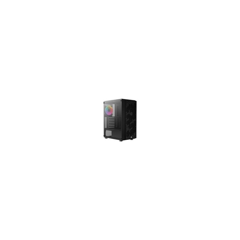 AeroCool Gabinete Gamer media torre con cristal templado Hive ARGB
