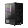 AeroCool Gabinete Gamer media torre con cristal templado Hive ARGB