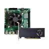 Kit AMD Cardinal: Procesador AMD ZEN 4700S RAM integrada 16GB + Tarjeta de Vídeo AMD RX550