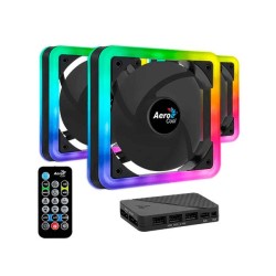 AeroCool Edge 14 Pro Kit Ventiladores RGB 140mm