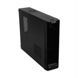 Acteck Gabinete de mini torre con fuente de poder 450W Slim AC-929042