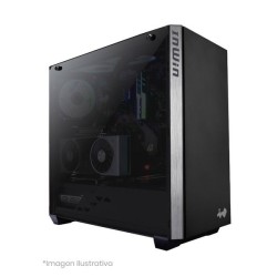 InWin Gabinete de media torre con ventana EATX 216 Riser