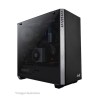 InWin Gabinete de media torre con ventana EATX 216 Riser