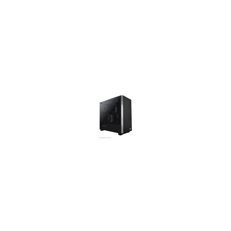 InWin Gabinete de media torre con ventana EATX 216 Riser