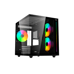 Gabinete Balam Rush Tank Pro Evo GM955 M-ATX RGB