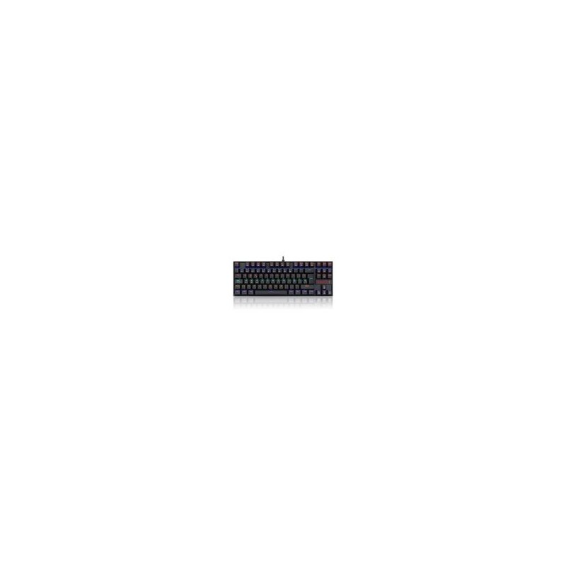 Redragon Kumara Rainbow K552 Teclado Mecánico Switch Rojo alámbrico