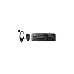 STF ST-A80032 Kit Teclado con mouse y diadema 3 en 1  Alámbrico
