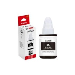 Botella de Tinta Canon GI-190 Negro rinde 7000 páginas 70ml