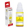 Botella de Tinta Canon GI-190 amarilla rinde 7000 páginas 70ml