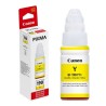 Botella de Tinta Canon GI-190 amarilla rinde 7000 páginas 70ml