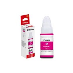 Botella de Tinta Canon GI-190 Magenta rinde 7000 páginas 70ml