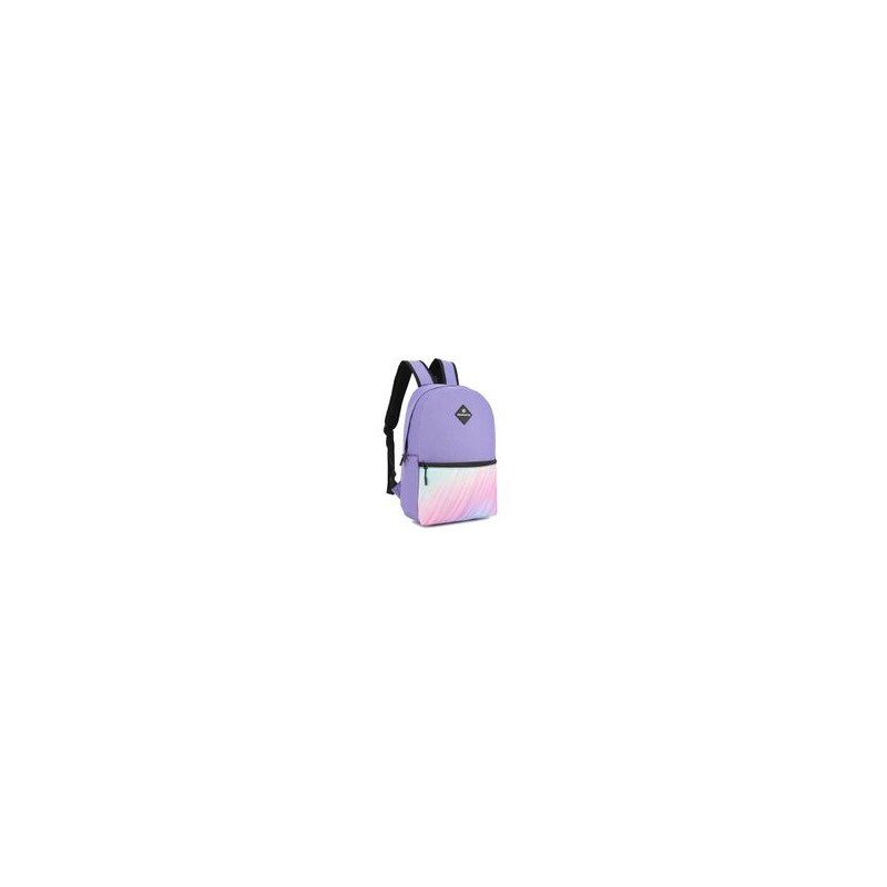 CoolCapital Mochila Para Laptop Lite Purple Rainbow |Cubierta: 100% poliéster | Forro: 100% poliéster
