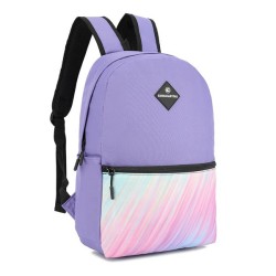 CoolCapital Mochila Para Laptop Lite Purple Rainbow |Cubierta: 100% poliéster | Forro: 100% poliéster