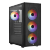 Gabinete Gamer Aerocool Designer Cristal Templado RGB