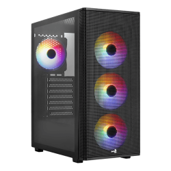 Gabinete Gamer Aerocool Designer Cristal Templado RGB