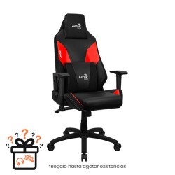 AeroCool Admiral Silla gamer ergonomica cuero sintético + PowerBank Martillo Warcraft