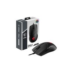 MSI Mouse alámbrico Gamer 6400DPI Clutch GM41 Lightweight V2