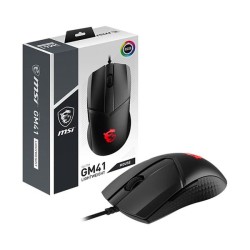 MSI Mouse alámbrico Gamer 6400DPI Clutch GM41 Lightweight V2