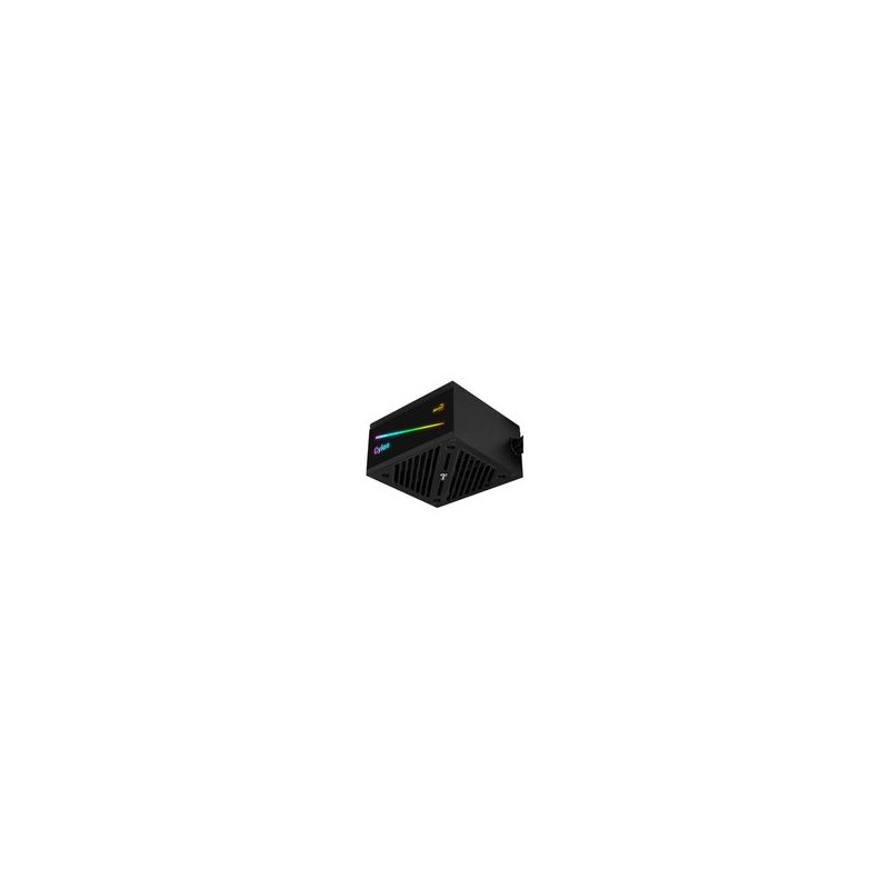 Fuente de poder Aerocool Cylon 80+ Bronze Negro RGB