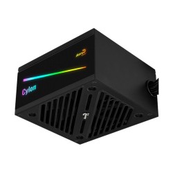 Fuente de poder Aerocool Cylon 80+ Bronze Negro RGB