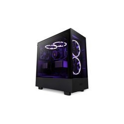 NZXT H5 Elite Gabinete panel de vidrio templado RGB