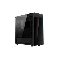 Gigabyte Gabinete Gamer de media torre con cristal templado C200 Glass GB-C200G
