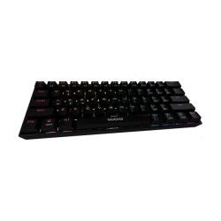 GAMDIAS Hermes E3 Teclado Gamer Mecánico RGB Switch Blue